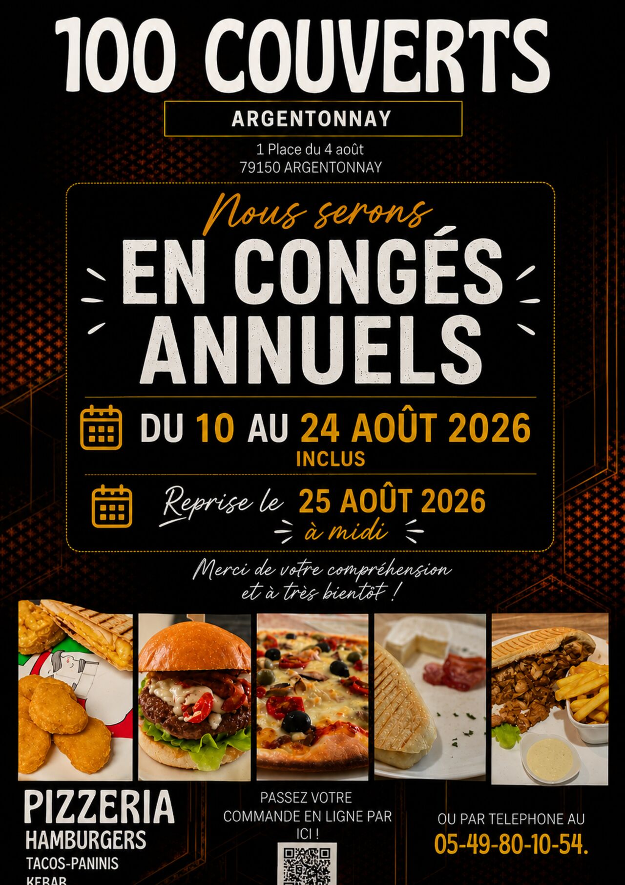 Congés d’été