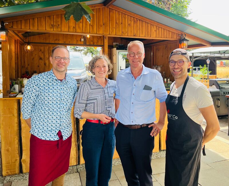 Hoher Besuch aus der Politik: MdB Dr. Mattias Miersch und MdL Thordies Hanisch zu Gast im Gasthaus Zur Post