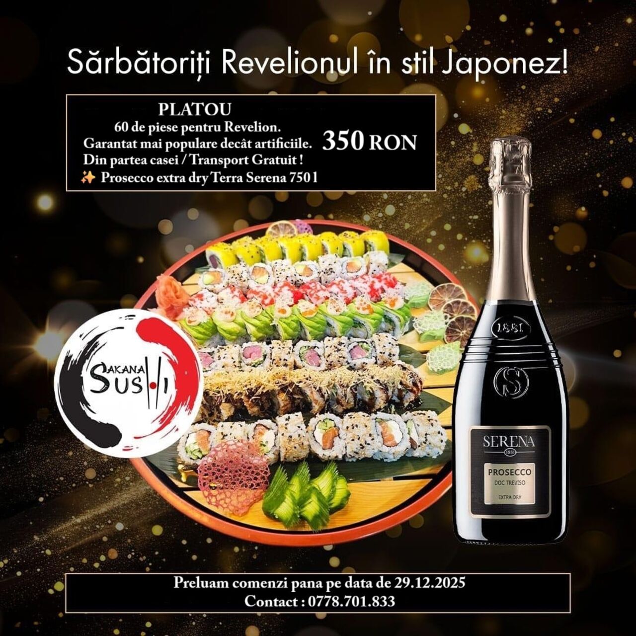 Petrecerea Anului Nou în stil Sakana