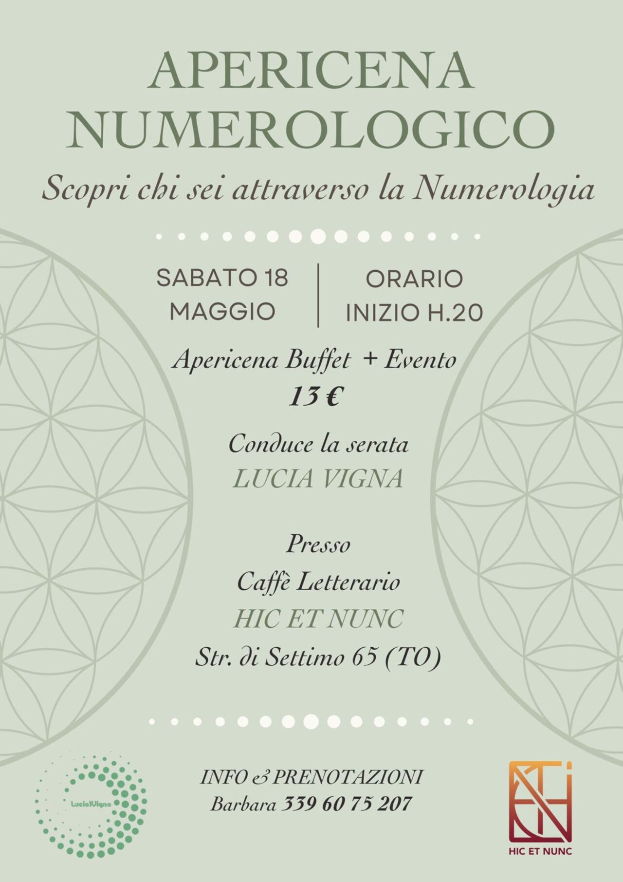 Apericena NUMEROLOGICO.