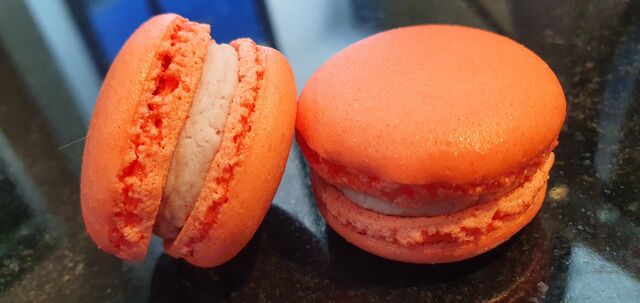 Macarons Hibiscus