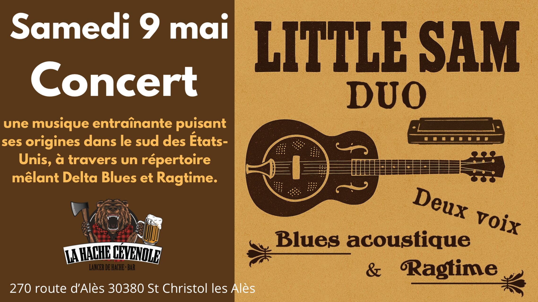 Soirée concert 🎶 9/05