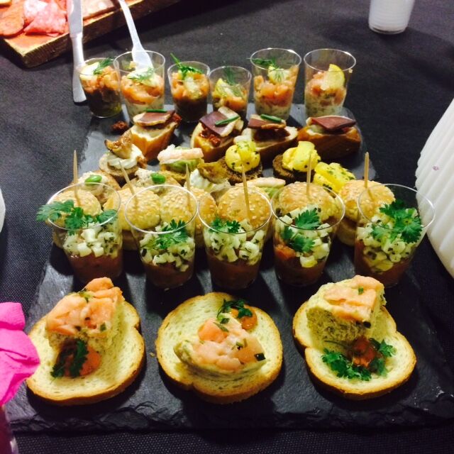 Exemple de cocktail que l'on peut vous proposer, lors de vos séminaires, réunion du personnel. 