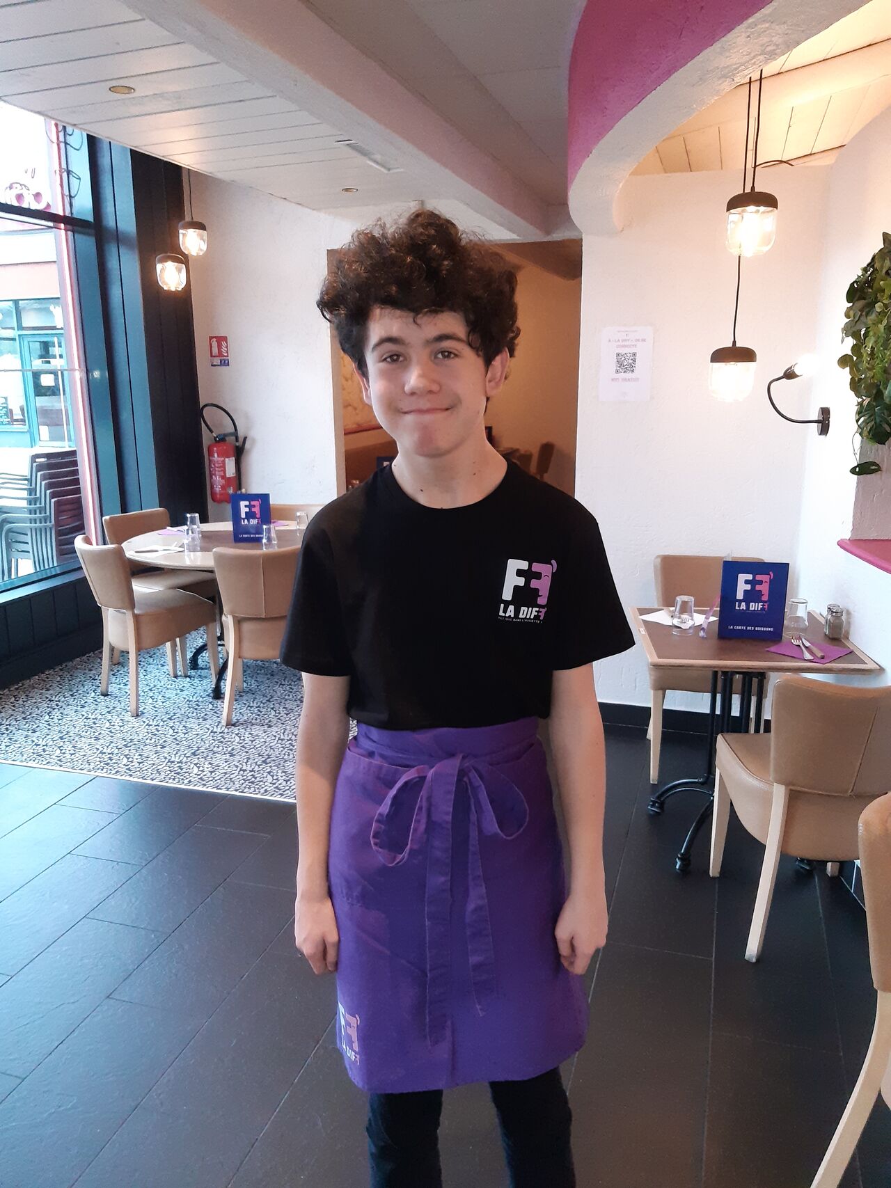 Tristan, Stagiaire en Salle