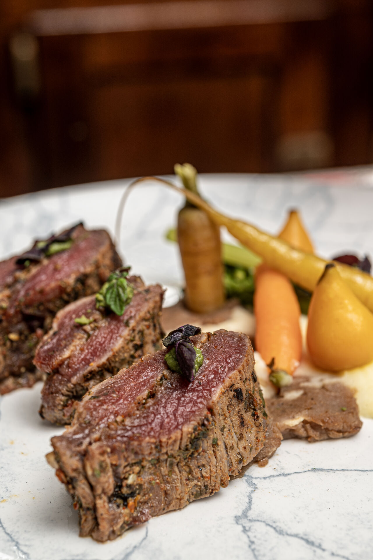 Boeuf aux mini-légumes