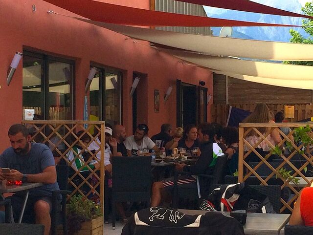 Notre terrasse ombragée 