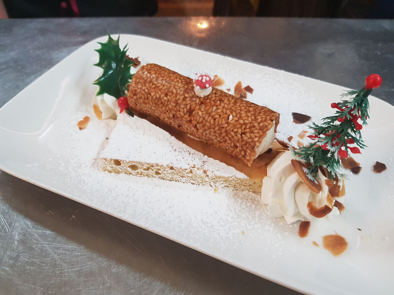 cannelloni aux sésame et mascarpone