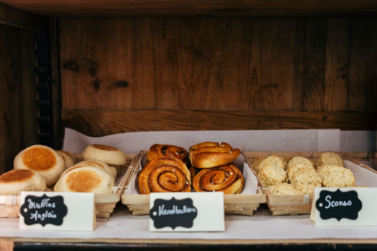 Muffins, Kanelbullars et Scones