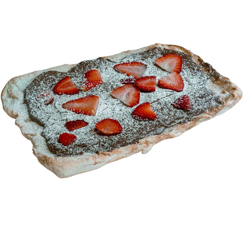 Pizza Nutella e Fragole