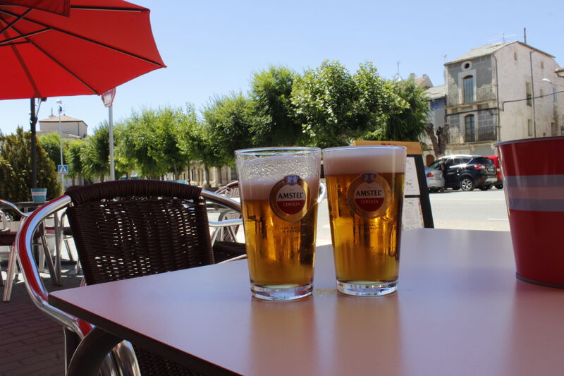 Cañitas en nuestra terraza