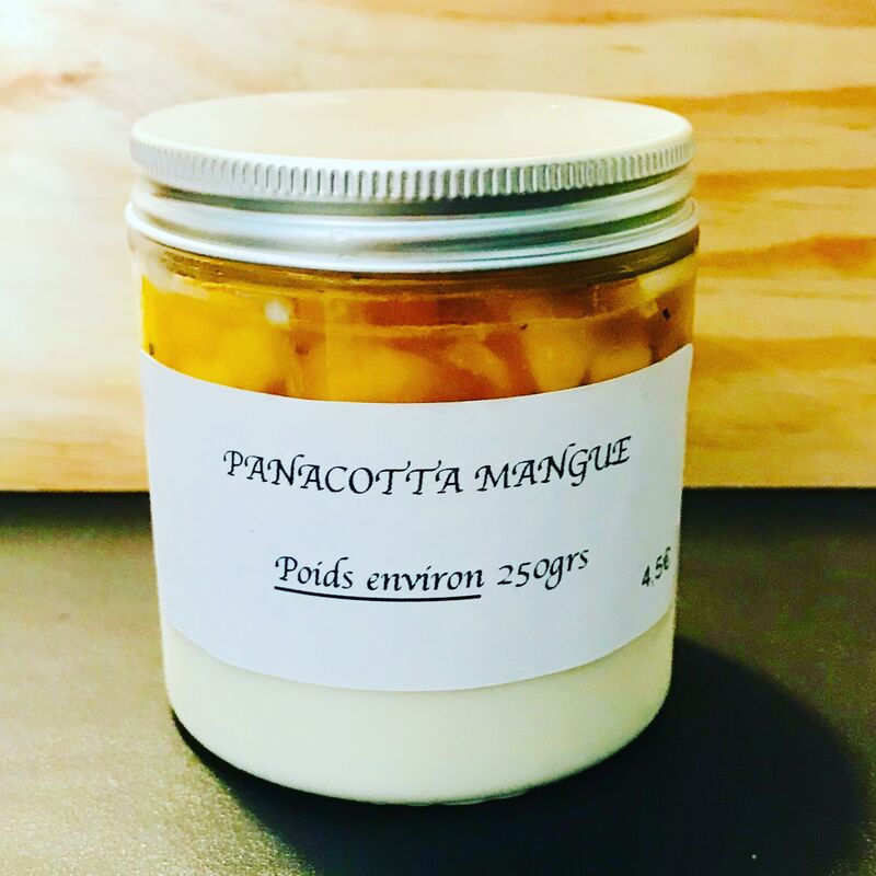 panacotta mangue 