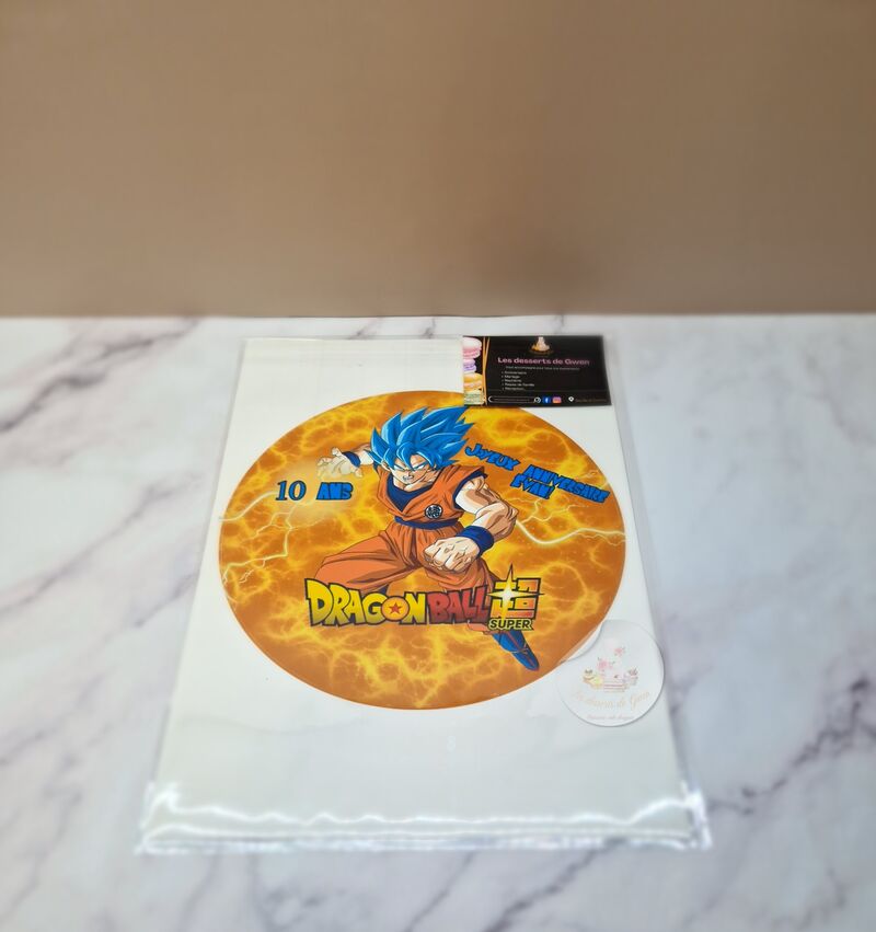 Dragon Ball Super personnalisé 