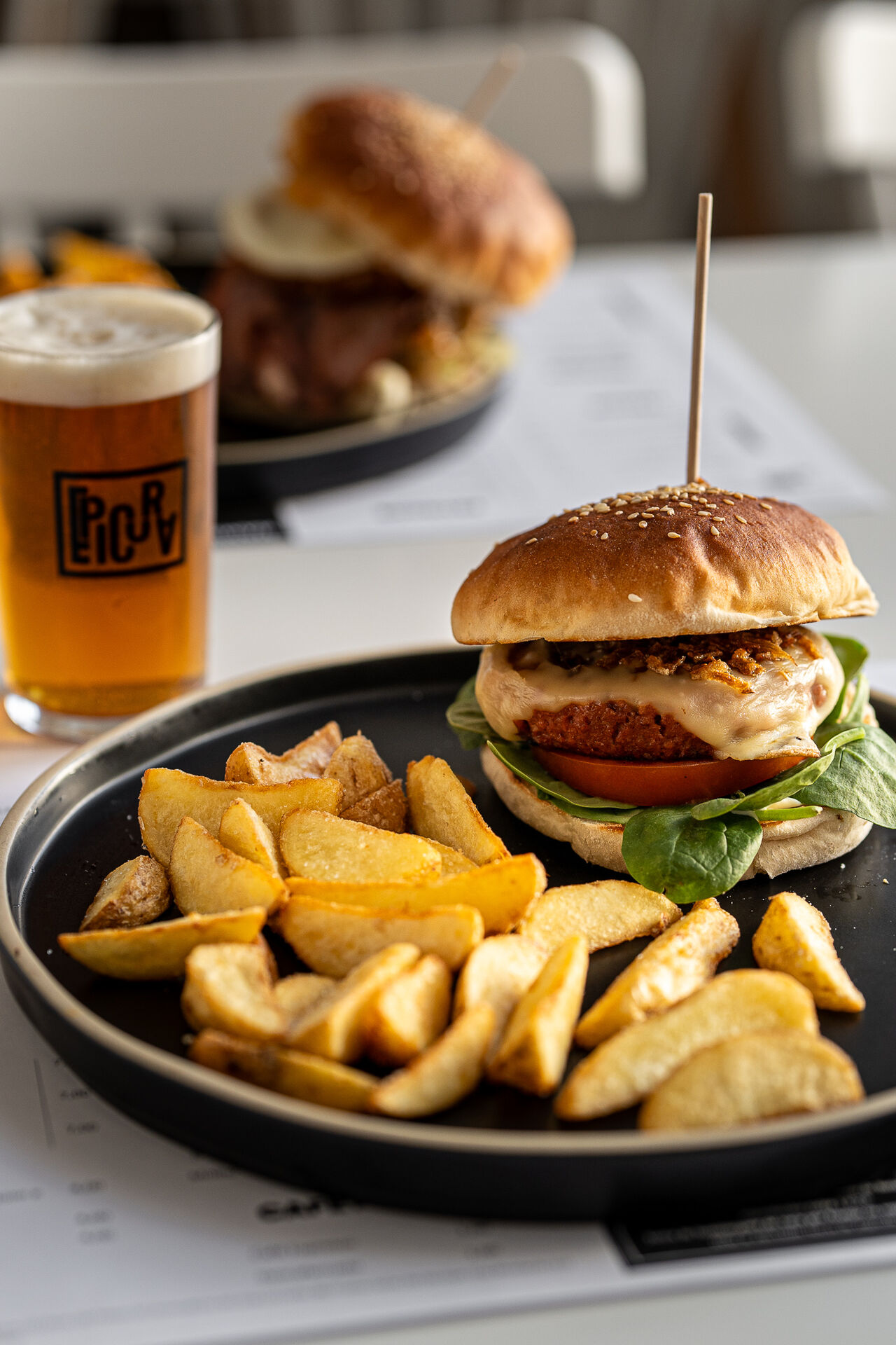 HAMBURGUER VEGETARIANO