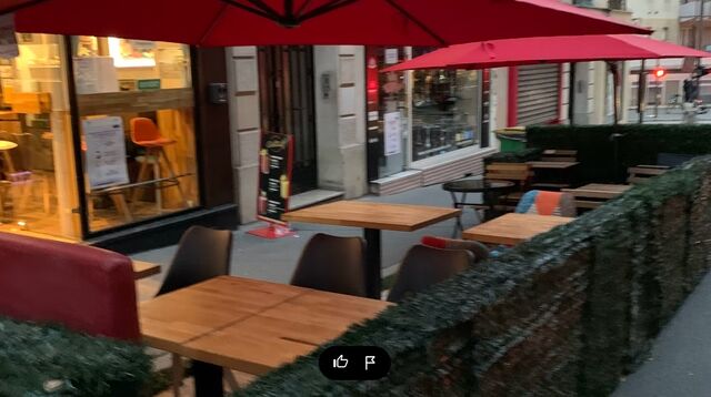 Terrasse ouverte