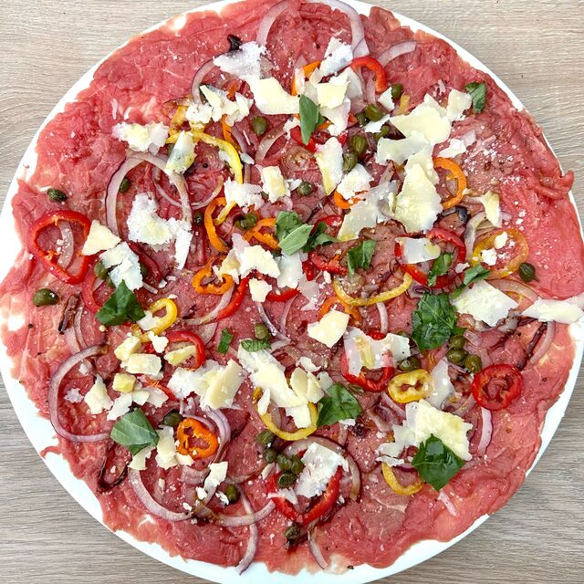 Carpaccio de bœuf italien 