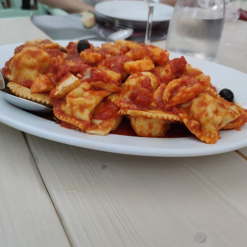 Ravioli di baccalà 