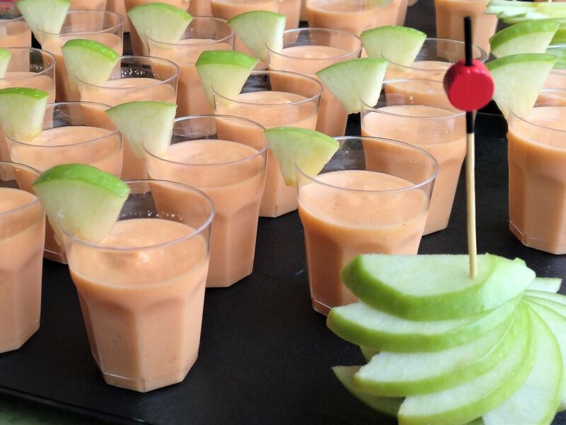 Gazpacho de manzana verde