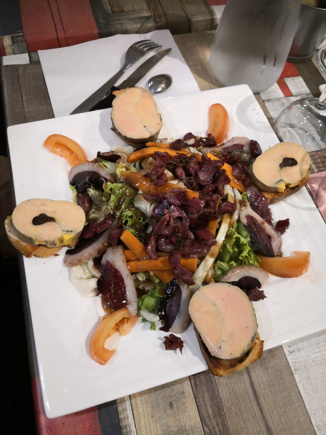 Salade gourmande