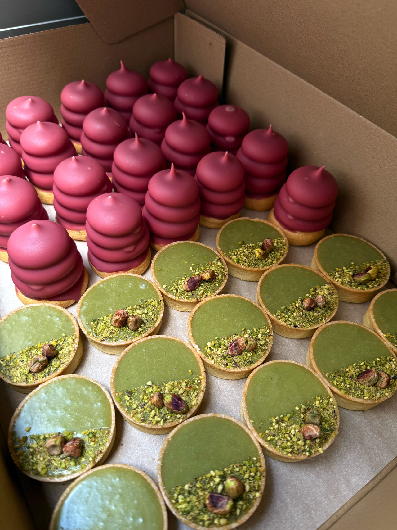 Miniindián , Pistáciová tartaletka