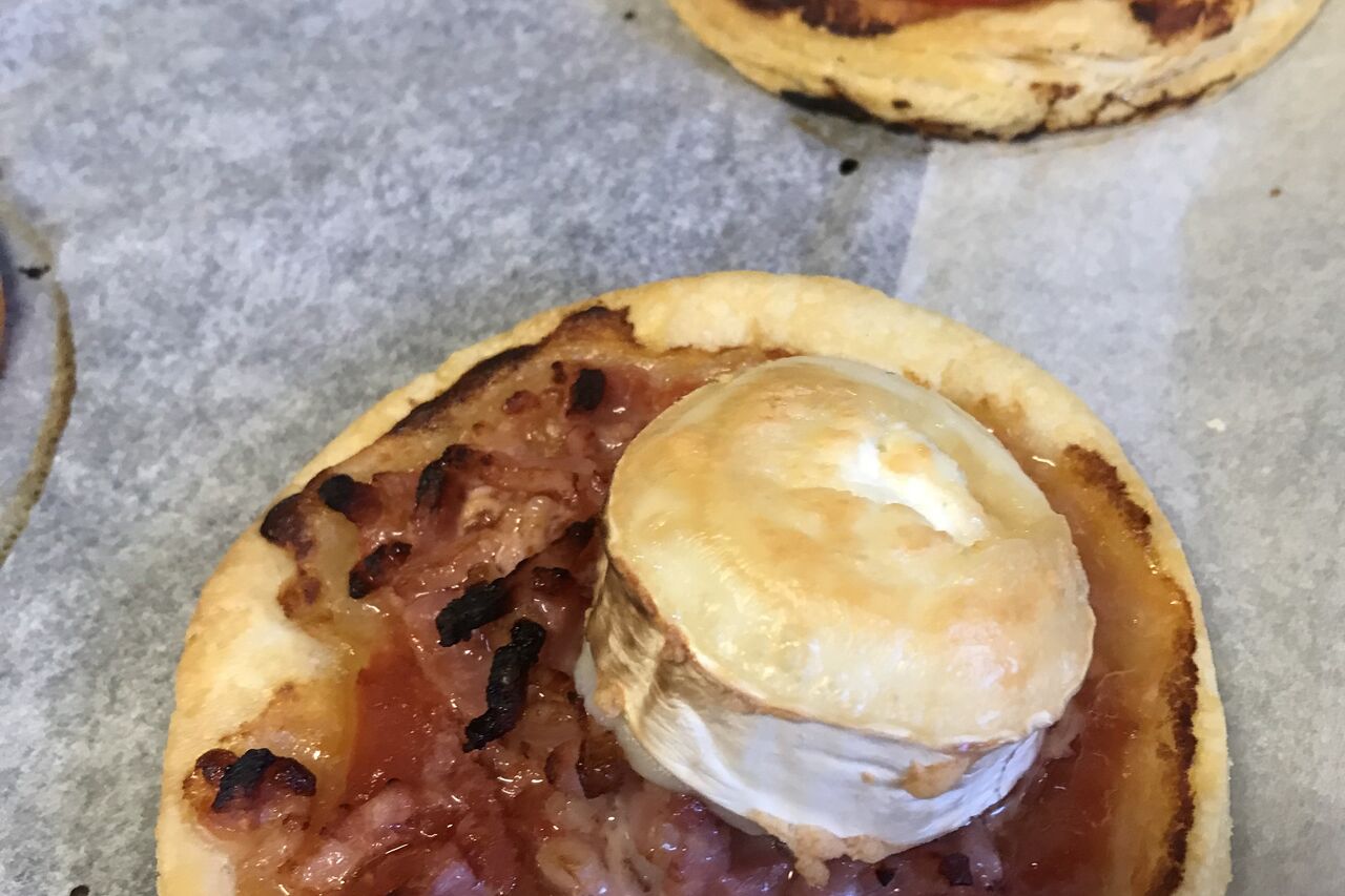 Un des plats à la carte du soir