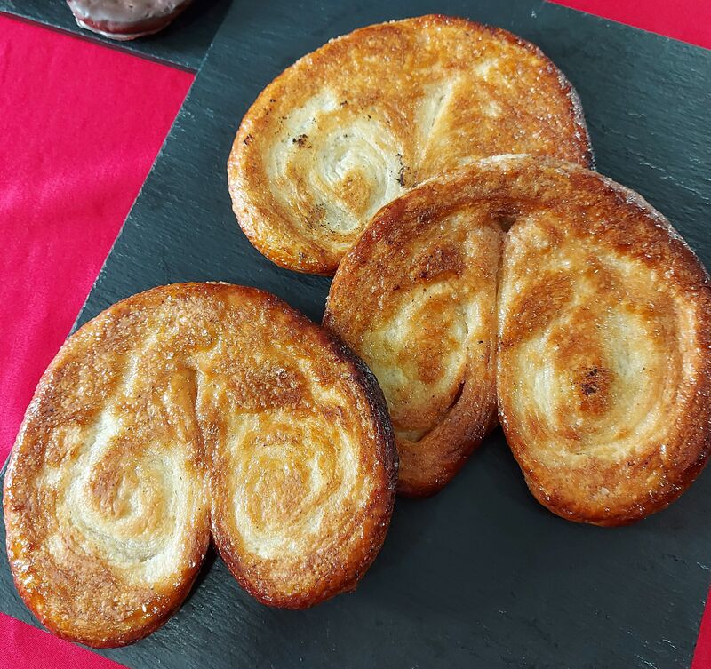 Palmeras de Hojaldre.