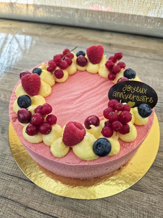 Entremet Fruits rouges