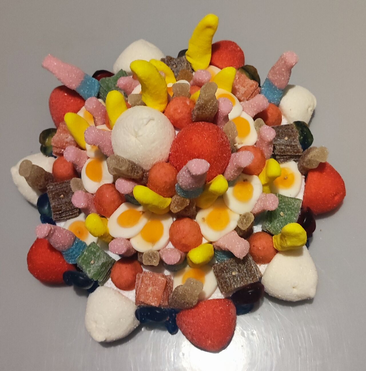 Les gâteaux de bonbons anniversaire 