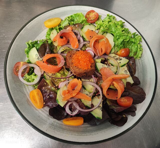 Salade de truite du pays