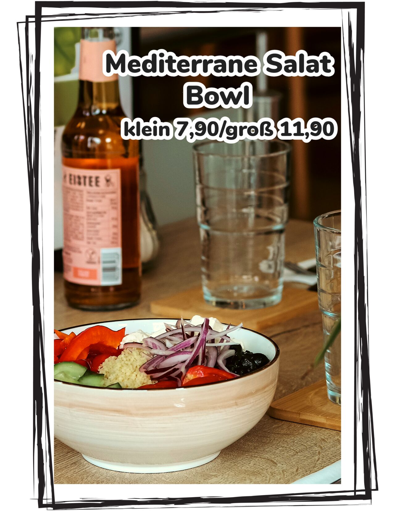 Mediterraner Salat Bowl