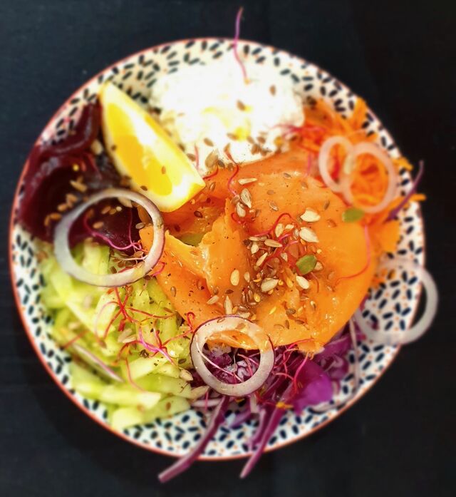 Bowl Truite fumée Bio