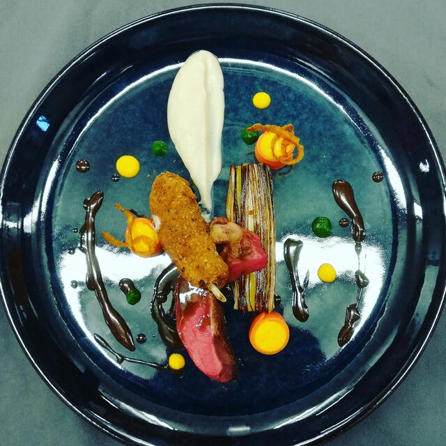 Pigeon en deux cuissons 