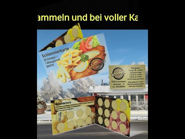 Unsere Schlemmerkarte