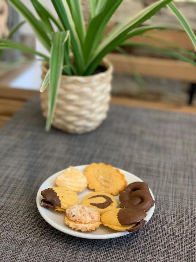 Pastas para acompañar tu té o café. 