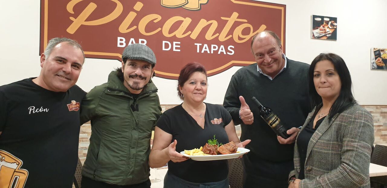 Visita jurado ( Chef Sergio Garrido) en el concurso de La 4ª Ruta Sentero y El Rabo de Toro