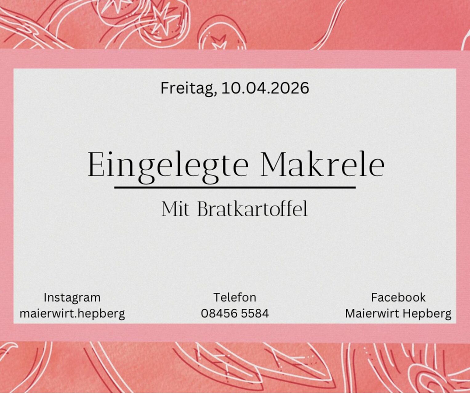 Freitag, 10.04.2026