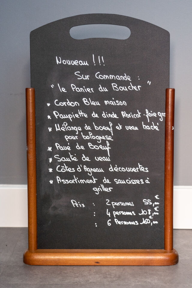 Nouveauté ! Panier du Boucher (sur commande)