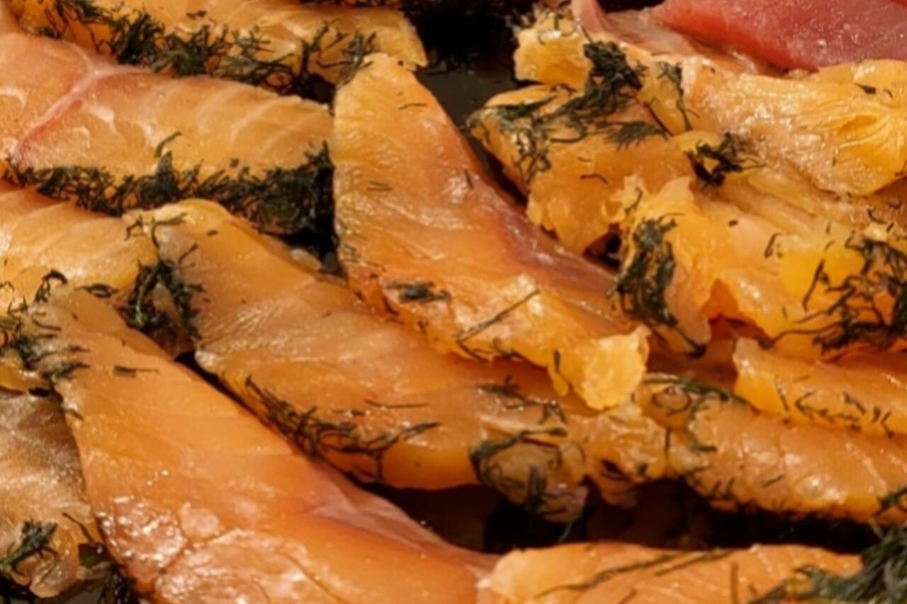 Il nostro salmone all' aneto