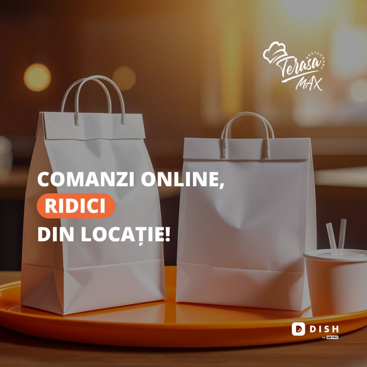 Comanzi online, ridici rapid, mănânci cu plăcere!