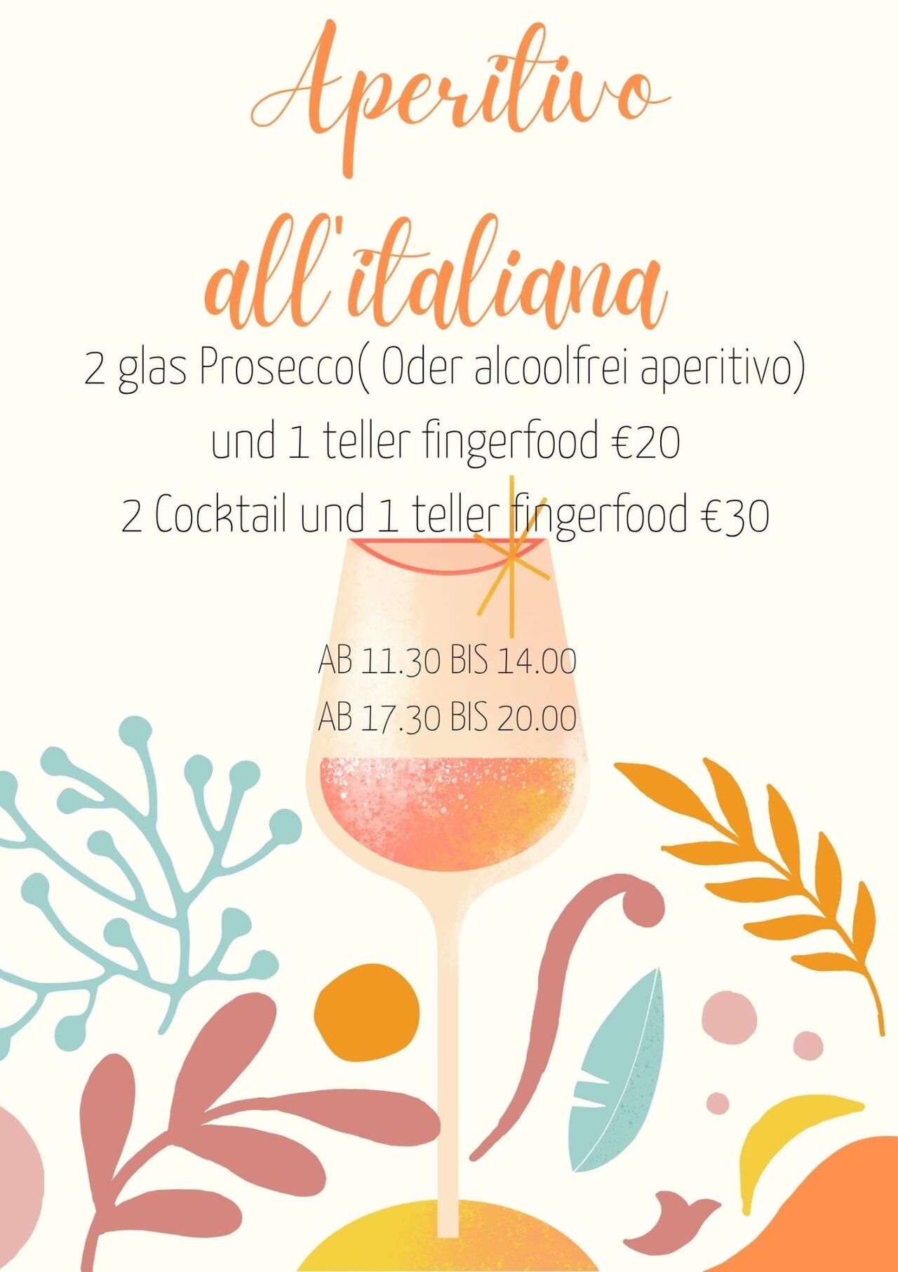 Aperitivo all' Italiana