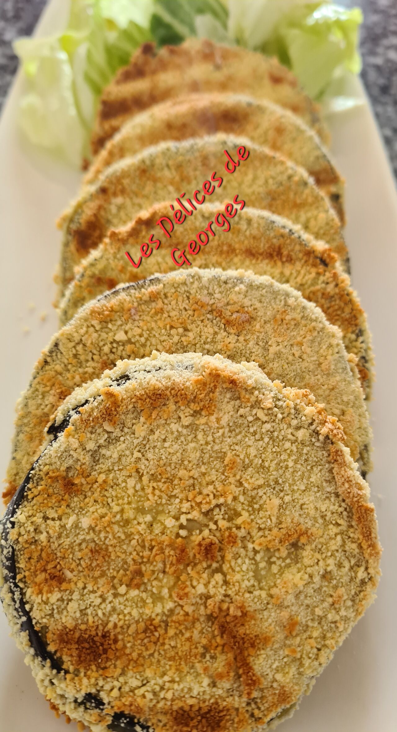 Aubergine 🍆 panée 