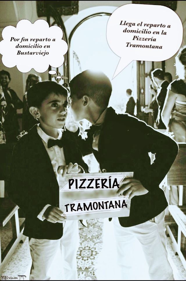 En pizzería Tramontana disfrutarás de nuestro reparto a domicilio , de la mano de nuestro compañero y gran repartidor Alberto!!