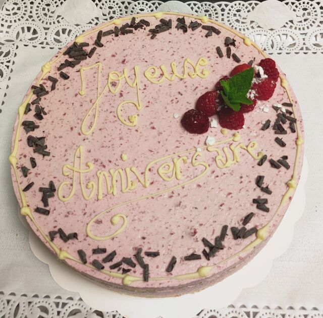 Bavarois à la griotte