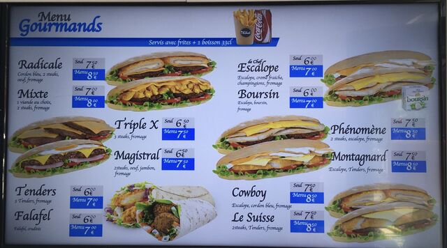 Nos Paninis gourmands 