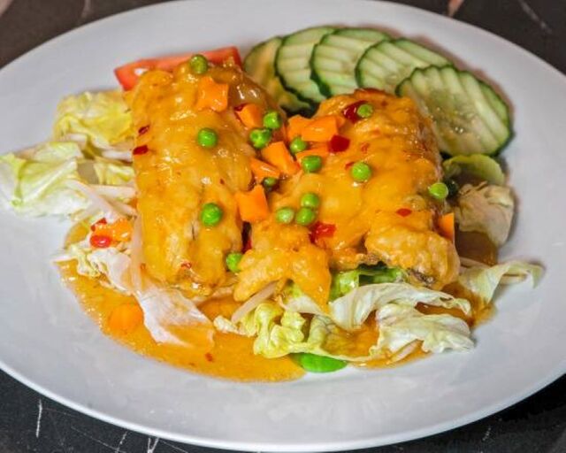 Filet de Bar à la sauce citron