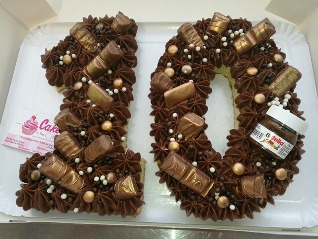 Number Cake 10 ans