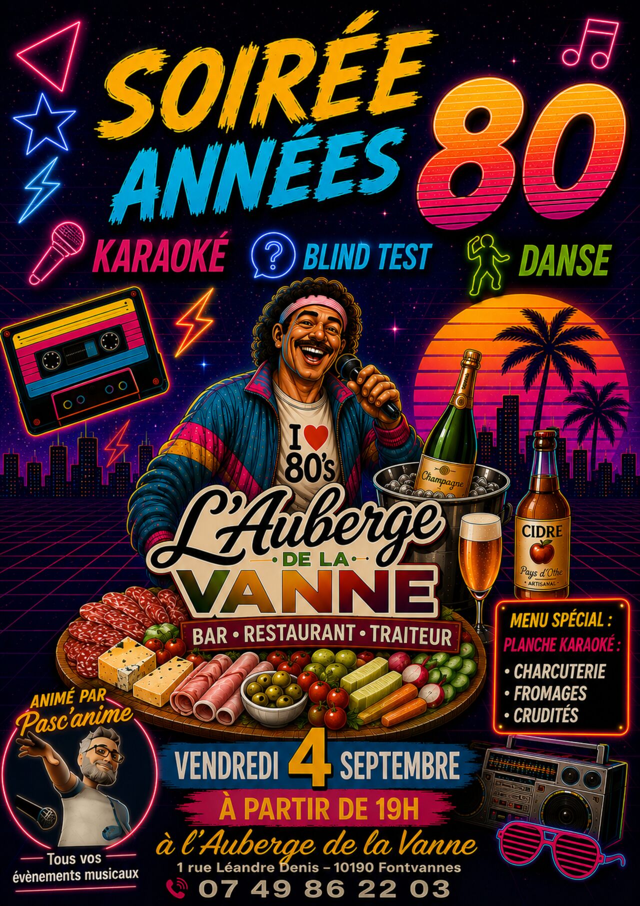 Soirée années 80