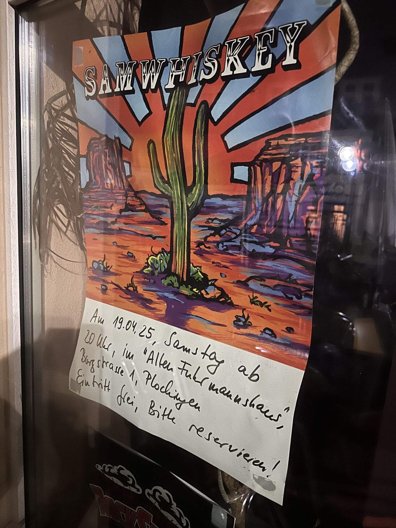 Am 19.04.2025, Samstag, ab 20 Uhr - Sam Whiskey