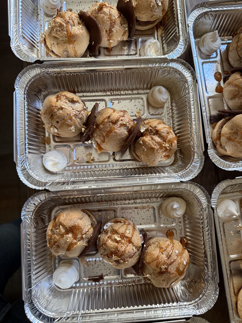 Choux Craquelins au Gianduja 🍫💝