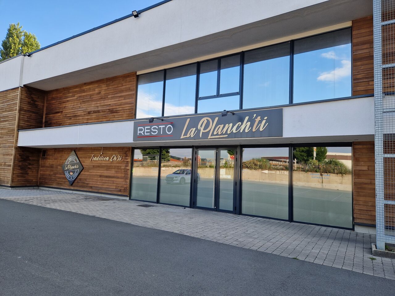 Façade du restaurant