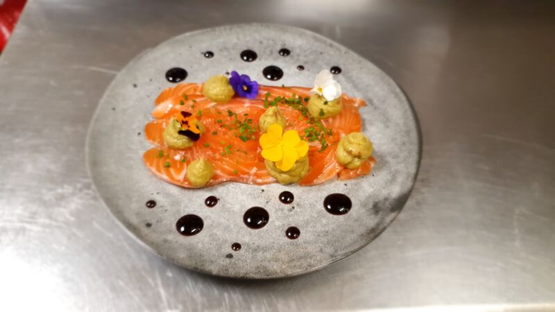 Gravlax de saumon et guacalmole 🥑
